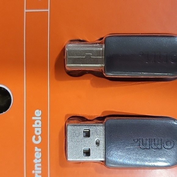 Surf Onn 6 Ft HI Speed USB Printer Cable - Picture 4 of 4